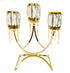 Adore the Decor™ 3 Arm Crystal Candelabra - 12"