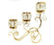 Adore the Decor™ 3 Arm Crystal Candelabra - 14"
