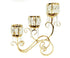 Adore the Decor™ 3 Arm Crystal Candelabra - 14"