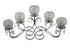 Adore the Decor™ 5 Arm Crystal Beaded Candelabra - 16"