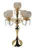 Adore the Decor™ 5 Arm Crystal Beaded Candelabra - 25"