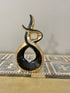 Adore the Decor™ Gold and Black Swirl Sculpture - 12"