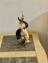 Adore the Decor™ Gold and Black Swirl Sculpture - 12"