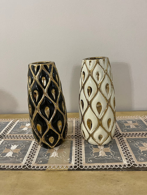 Adore the Decor™ Ceramic Vase - 12"