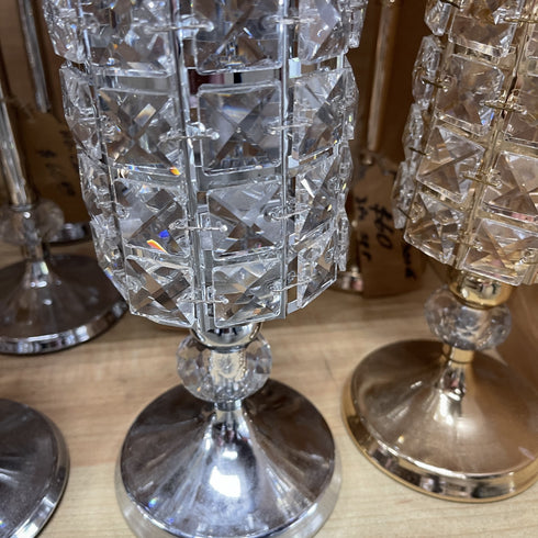 Adore the Decor™ 3 Piece Crystal Beaded Candle Holder Set