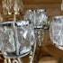 Adore the Decor™ 3 Arm Crystal Candelabra - 14"