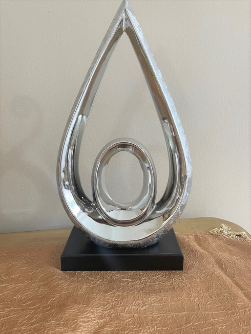 Adore the Decor™ Modern Polyresin Sculpture - 14"