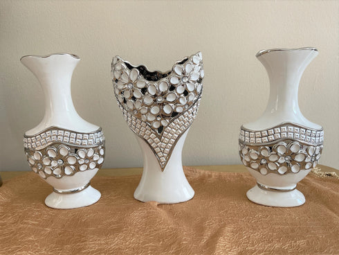 Adore the Decor™ 3 Piece 9" Vase Set