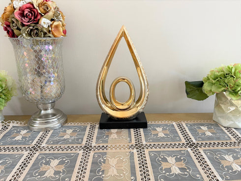 Adore the Decor™ Modern Polyresin Sculpture - 14"