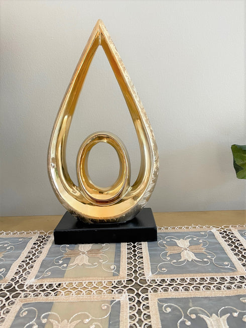 Adore the Decor™ Modern Polyresin Sculpture - 14"