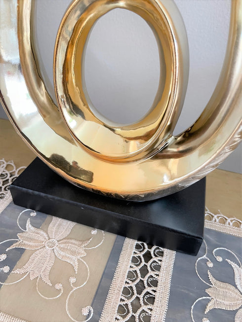 Adore the Decor™ Modern Polyresin Sculpture - 14"