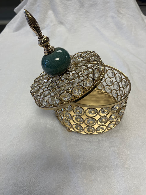 Adore the Decor™ Crystal Beaded Decorative Jewelry Holder