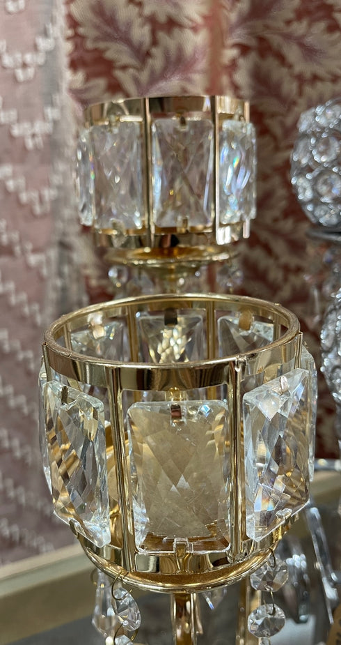 Adore the Decor™ 5 Arm Crystal Candelabra - 18"
