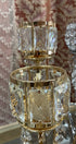 Adore the Decor™ 3 Arm Crystal Candelabra - 12"