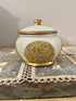 Adore the Decor™ Beige and Gold Sparkled Four Piece Ceramic Vase Accessory Set - 10"