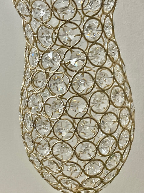 Adore the Decor™ Crystal Beaded Candle Holder Vase - 23"