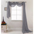 Celine Sheer Window Curtain Scarf 54 x 216 in.