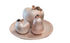 Adore the Decor™ 4 Piece Rose Gold Ceramic Apples & Pear Shiny Decor Set - 14 x 14 x 8 Inches