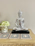 Adore the Decor™ Large Sitting Buddha Ceramic Statue - 18"H