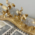 Adore the Decor™ Deep Gold Elephant Family Bridge Figurine - 7"