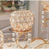 Adore the Decor™ 5 Arm Gold Crystal Beaded Candelabra - 14"