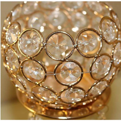 Adore the Decor™ 5 Arm Crystal Beaded Candelabra - 16"