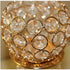 Adore the Decor™ 5 Arm Gold Crystal Beaded Candelabra - 14"